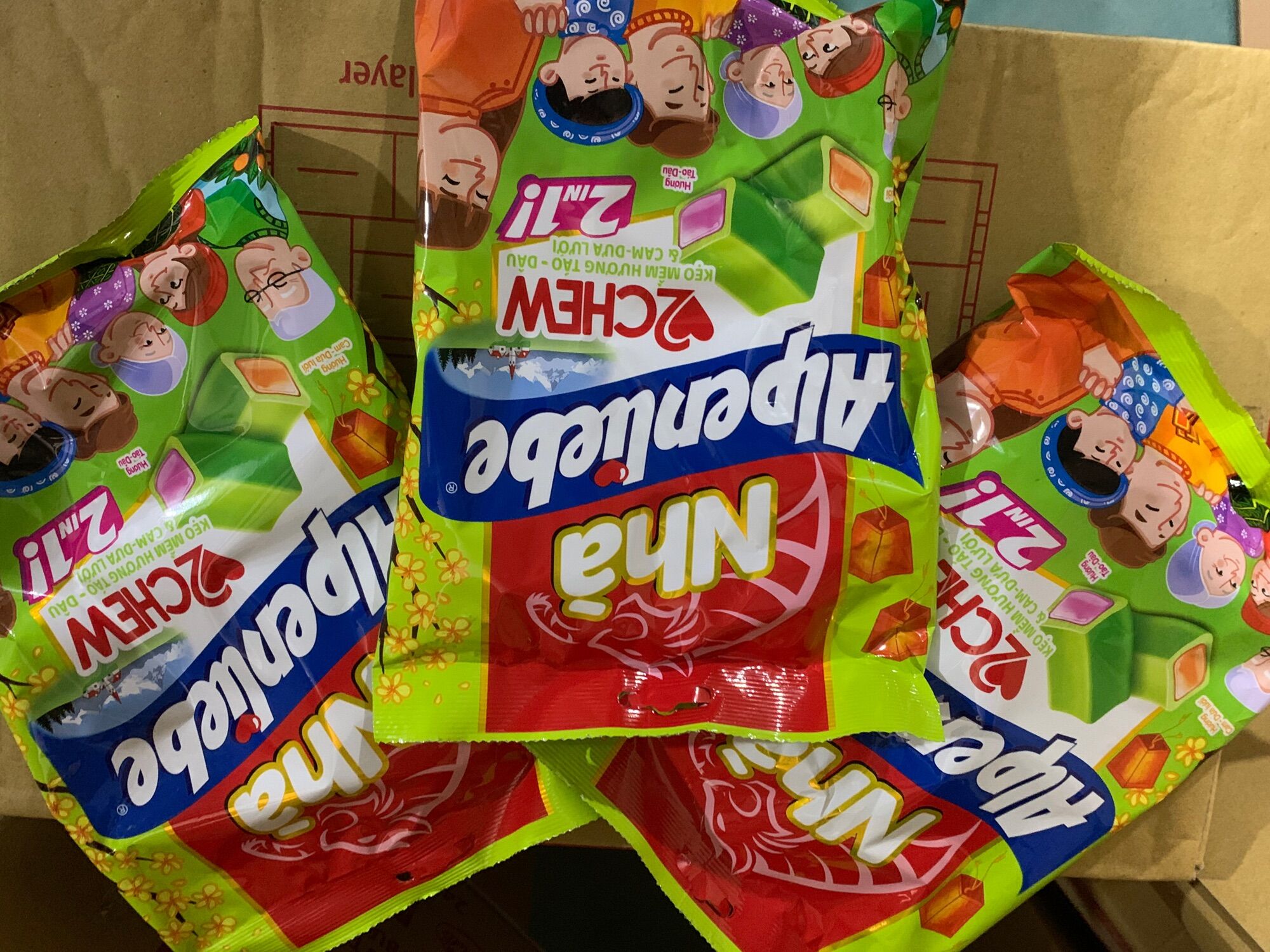 Kẹo Mềm Alpenlibe 2 chew 2 vị