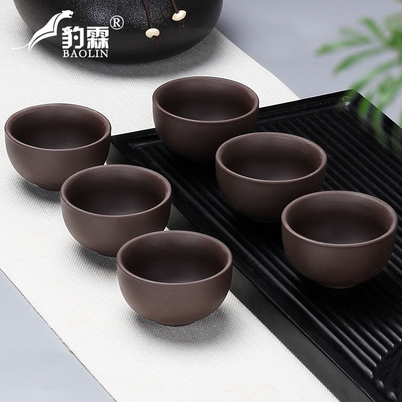 Cốc trà nhỏ kungfu ca dao nhữ dao cốc trà gốm sứ cốc trà chén trà gia dụng cốc chủ nhân tử sa sứ thanh hoa pha trà