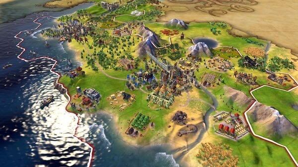 Đĩa game nintendo switch : Sid Meier's Civilization VI - like new/ new seal