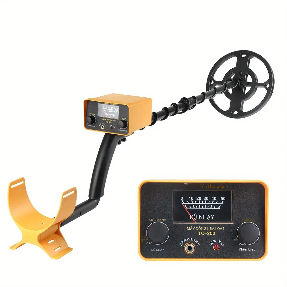 Tc-200 nâng cấp máy dò kim loại ngầm dây sắt kim loại máy dò vàng có thể điều chỉnh tracker cho tìm kiếm kho báu mới