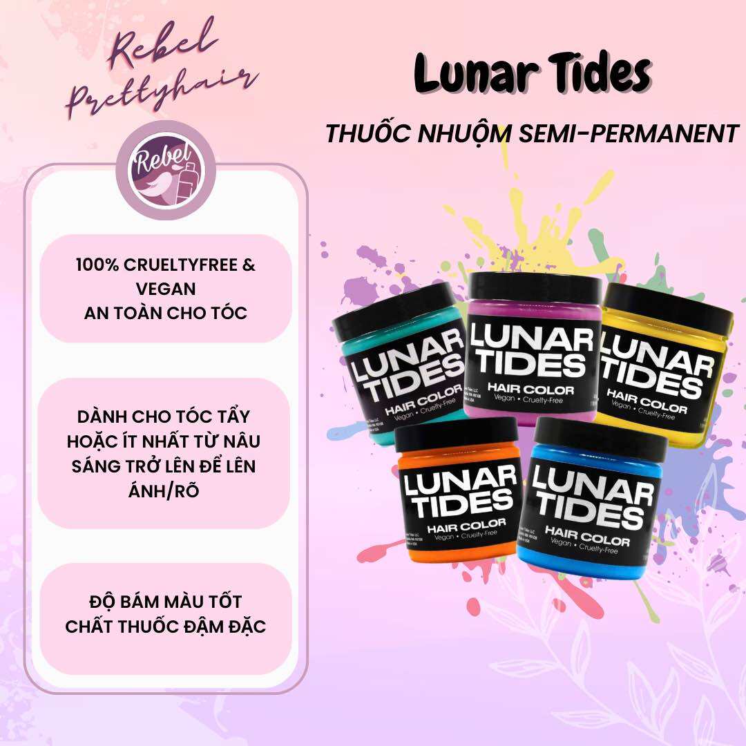Thuốc nhuộm tóc Semi-permanent Lunar Tides