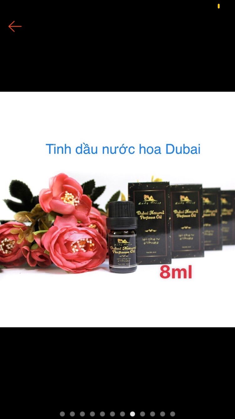 Tinh dầu nước hoa vùng kín Lady First Dubai