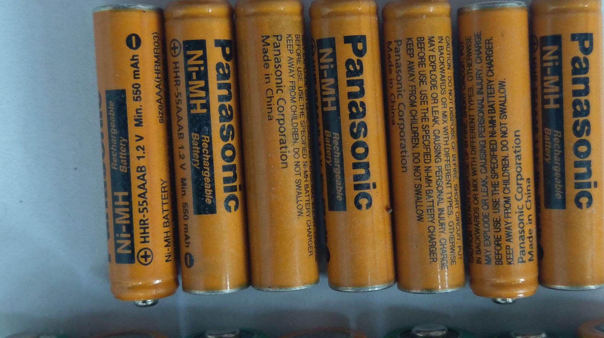 3 CẶP PIN SẠC AAA Panasonic và PIN AA 230mah 1,2v ( combo 3 cặp )