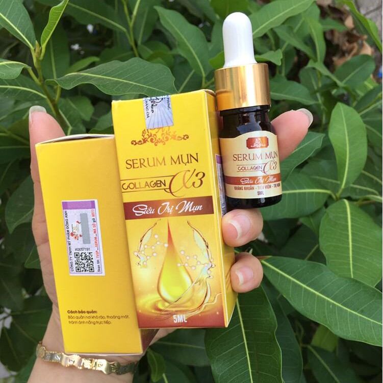 Serum Collagen x3 xóa bay mụn Chính hãng