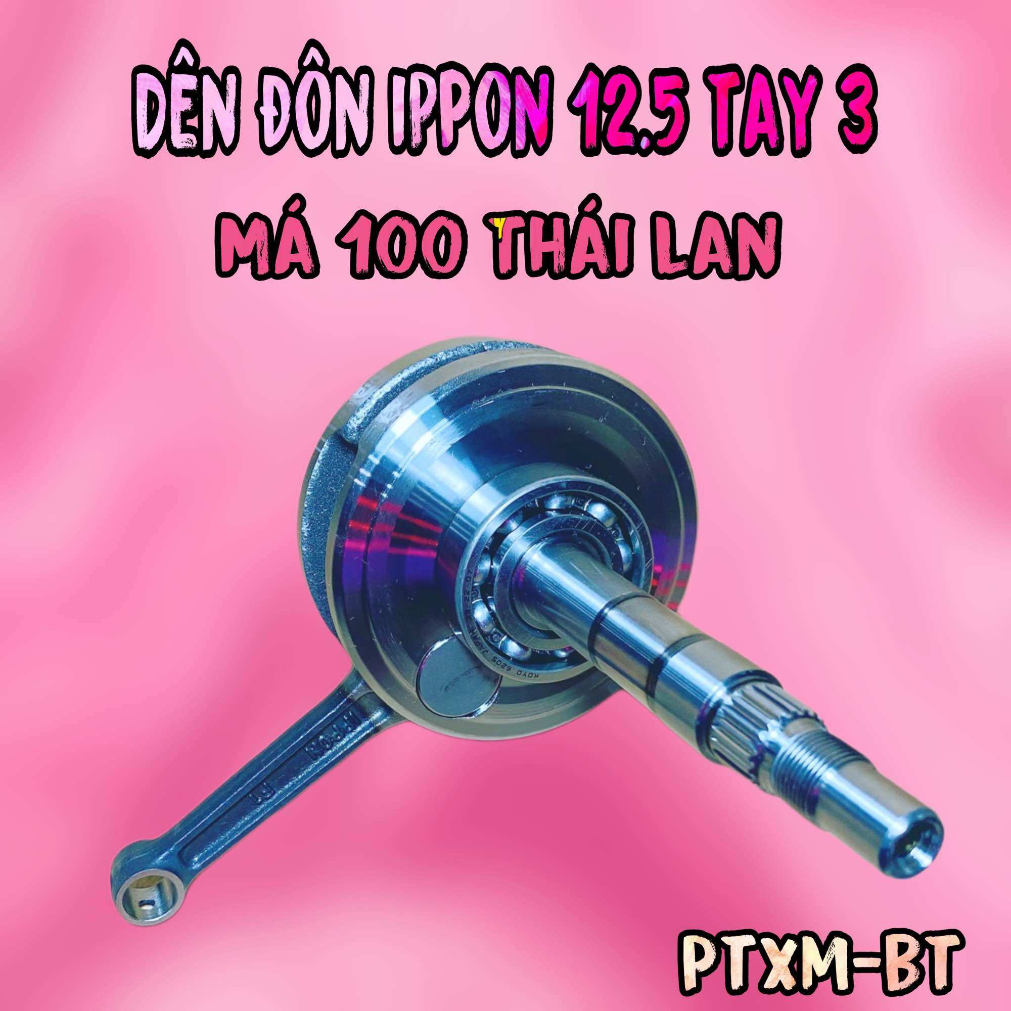 Dên đôn ippon 12.5 tay 3 má 100 Thái Lan
