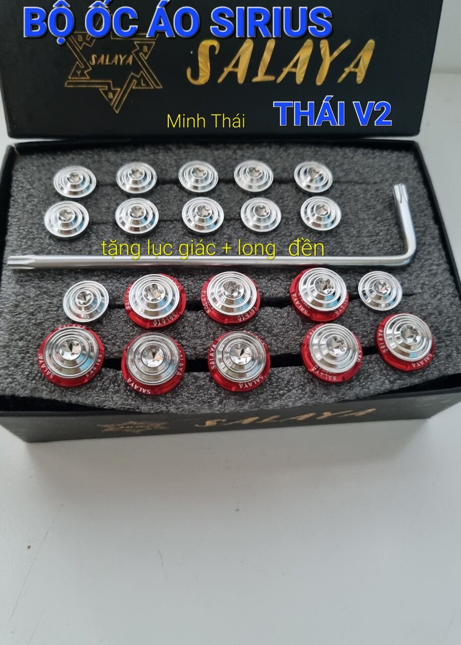 Bộ ốc áo sirius 20c thái v2