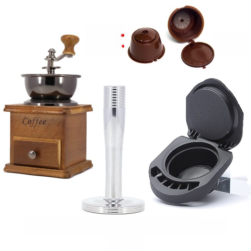 Đầu Nối Chuyển Đổi Kẹp Cà Phê DOLCE GUSTO Nespresso Tương Thích Bộ Chuyển Đổi Kẹp Cỡ Lớn Sang Cỡ Nhỏ Phụ Kiện Máy Pha Cà Phê