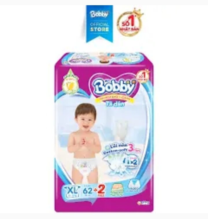 Tã dán bobby xl62