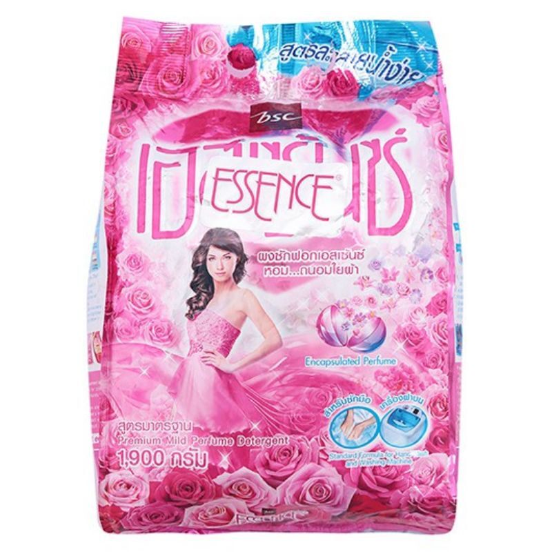 BỘT GIẶT ESSENCE BỊCH 1.8KG