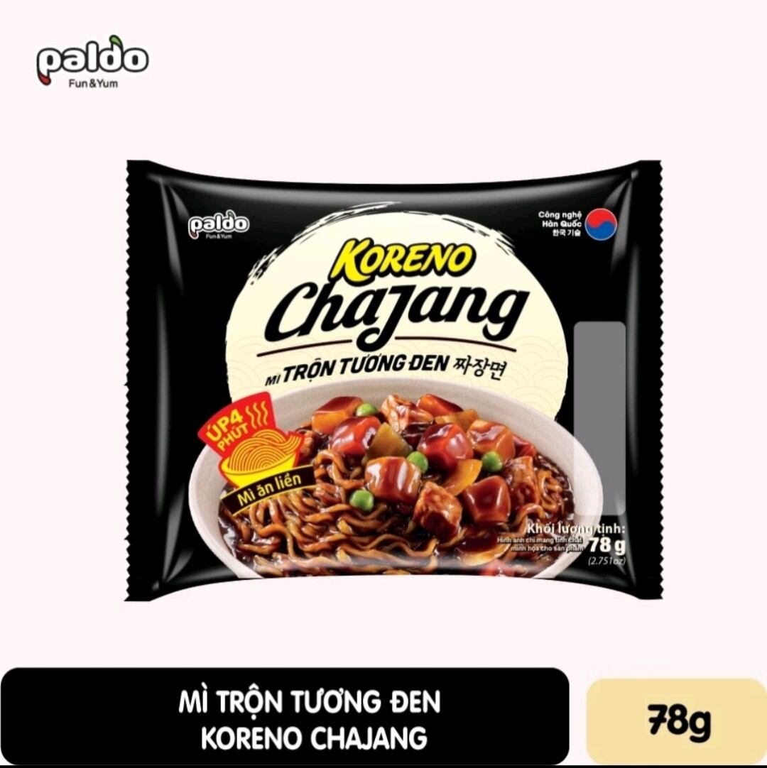 👉👉👉 1 THÙNG] MÌ TRỘN TƯƠNG ĐEN KORENO CHAjANG