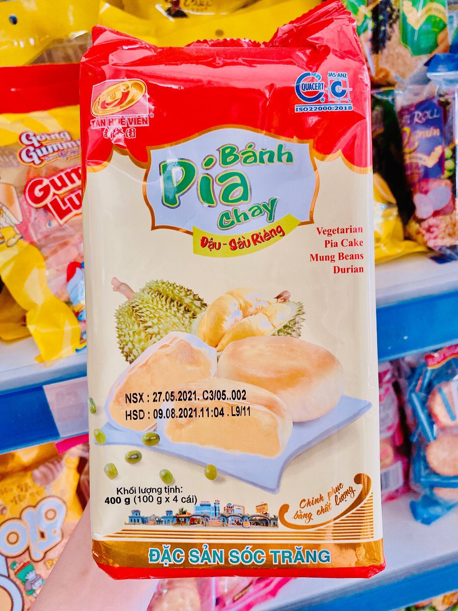 Bánh Pía Chay Tân Huê Viên 400G