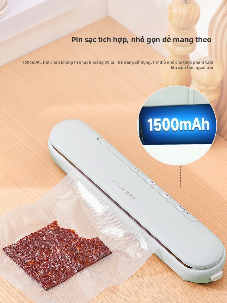 FDLAI | Máy Hút Chân Không Đóng Gói Thực Phẩm Bảo Quản Tại Nhà