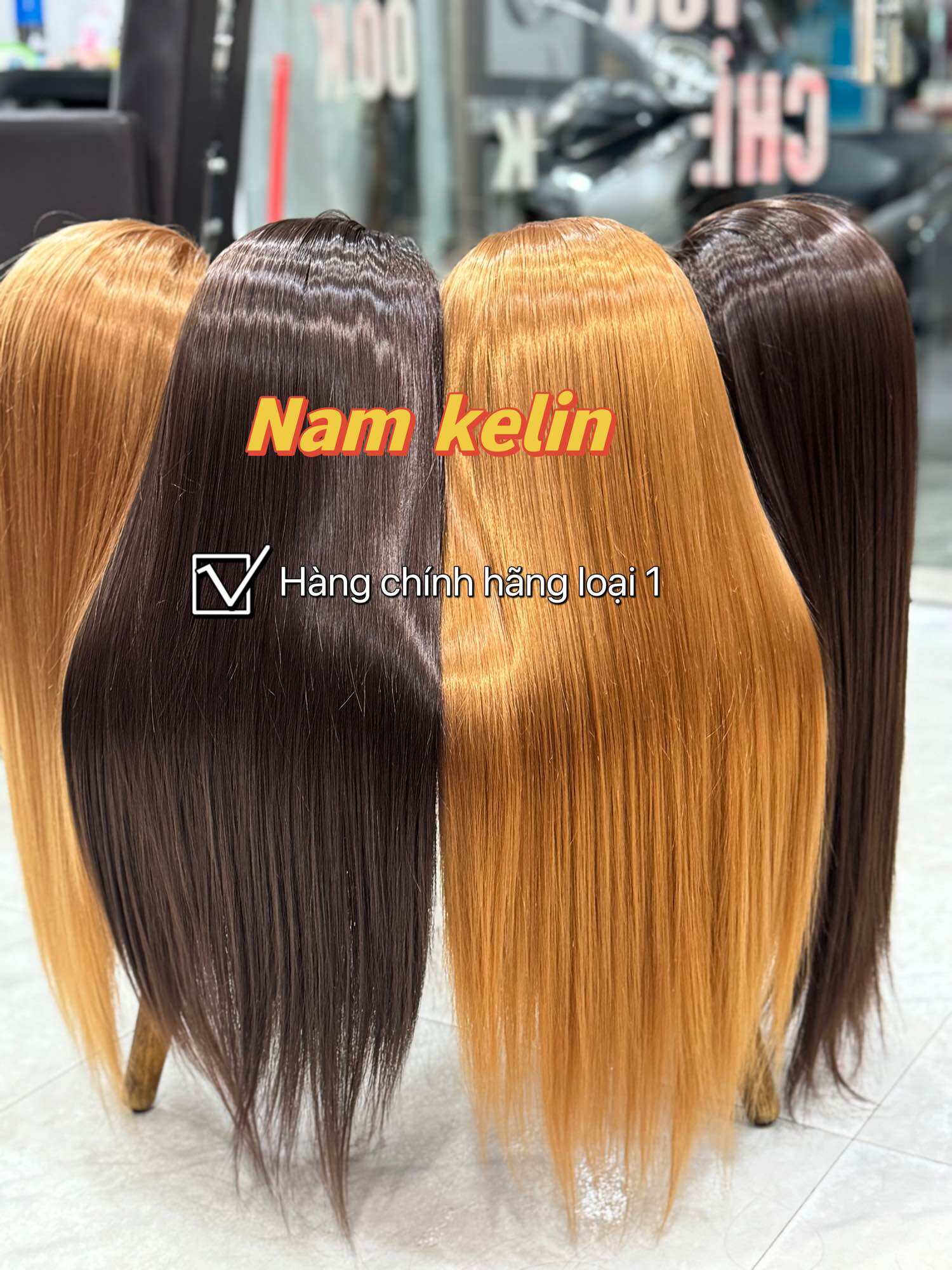 Đầu manocanh tóc nữ học cắt tạo kiểu -đầu ken loại 1