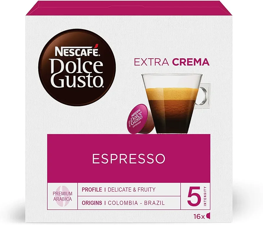 Hộp 16 viên cafe dolce gusto espresso xuất xứ tây ban nha hsd 30/01/2025
