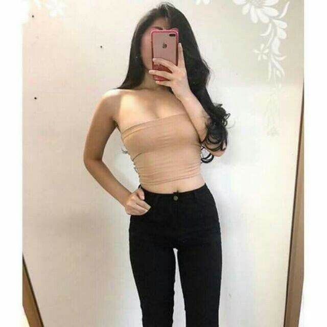 Áo ống trơn cao cấp, áo ống vải cotton lạnh , thun co dãn