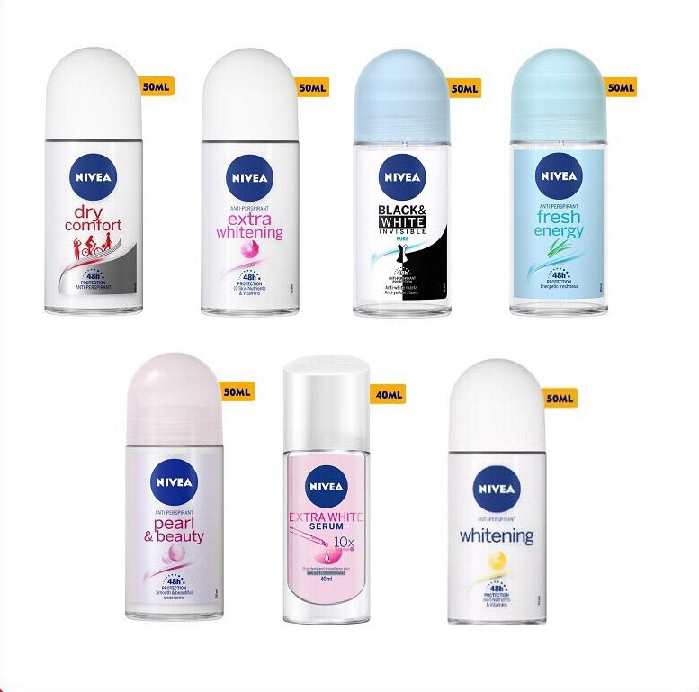 [Hcm]Lăn Khử Mùi Nivea Nử 50Ml