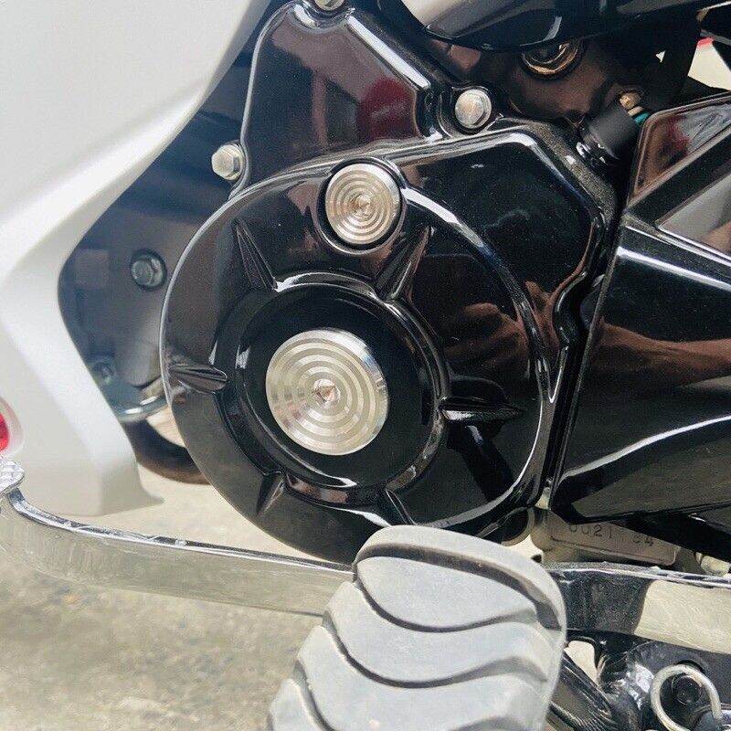 Ốc mâm lửa xoay tròn mẫu mới Honda và Yamaha