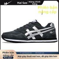 DOUBLE STAR | Giày Thể Thao Da Đế Mềm Chống Trượt