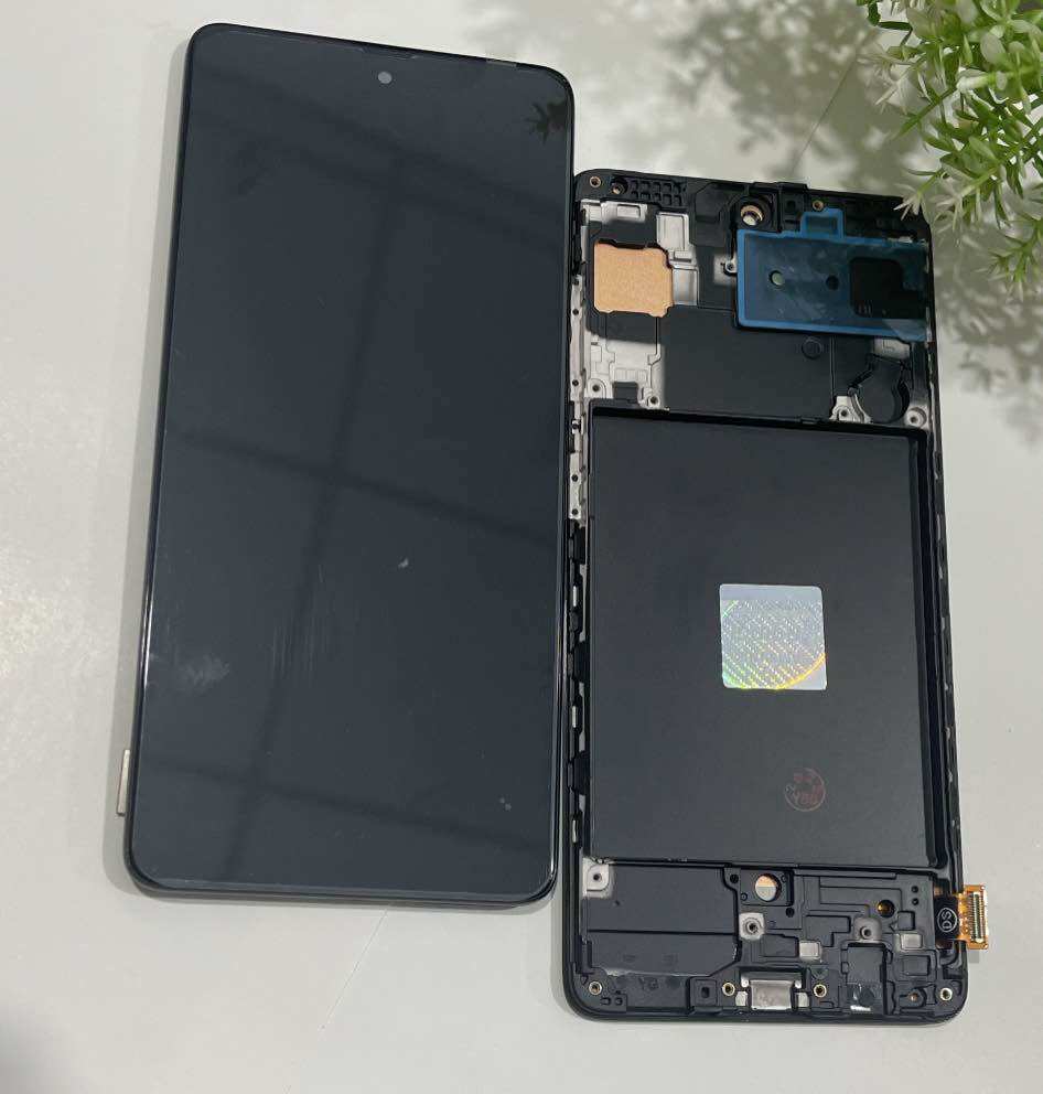 màn hình thay thế dành cho điện thoại SS A71 oled khung