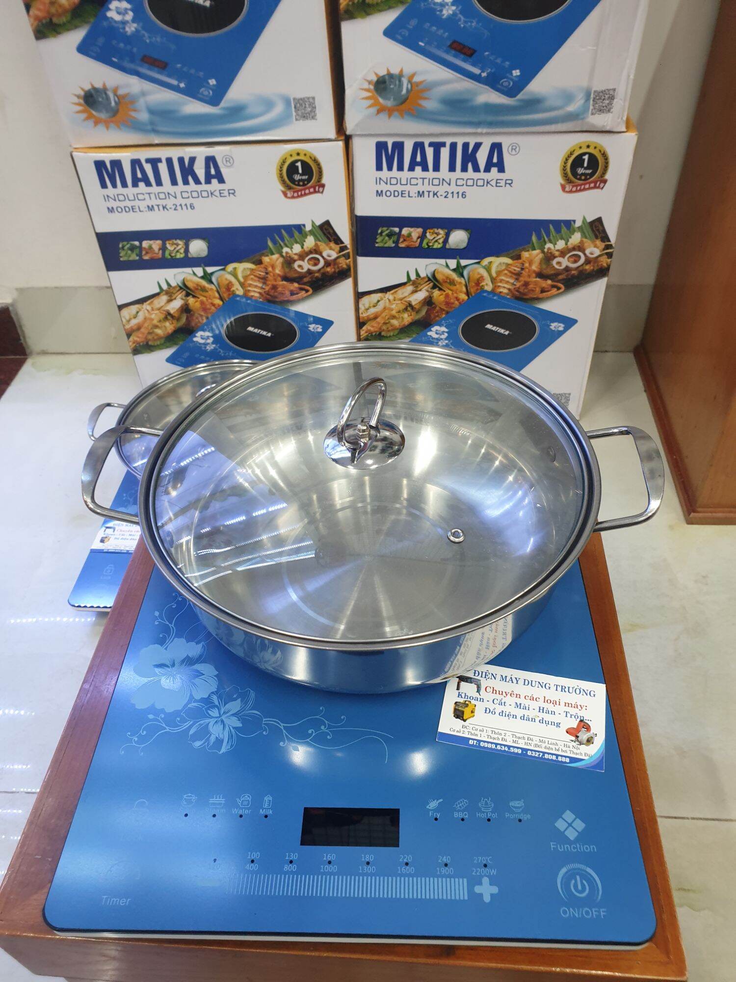 Bếp điện từ MATIKA . MTK 2116