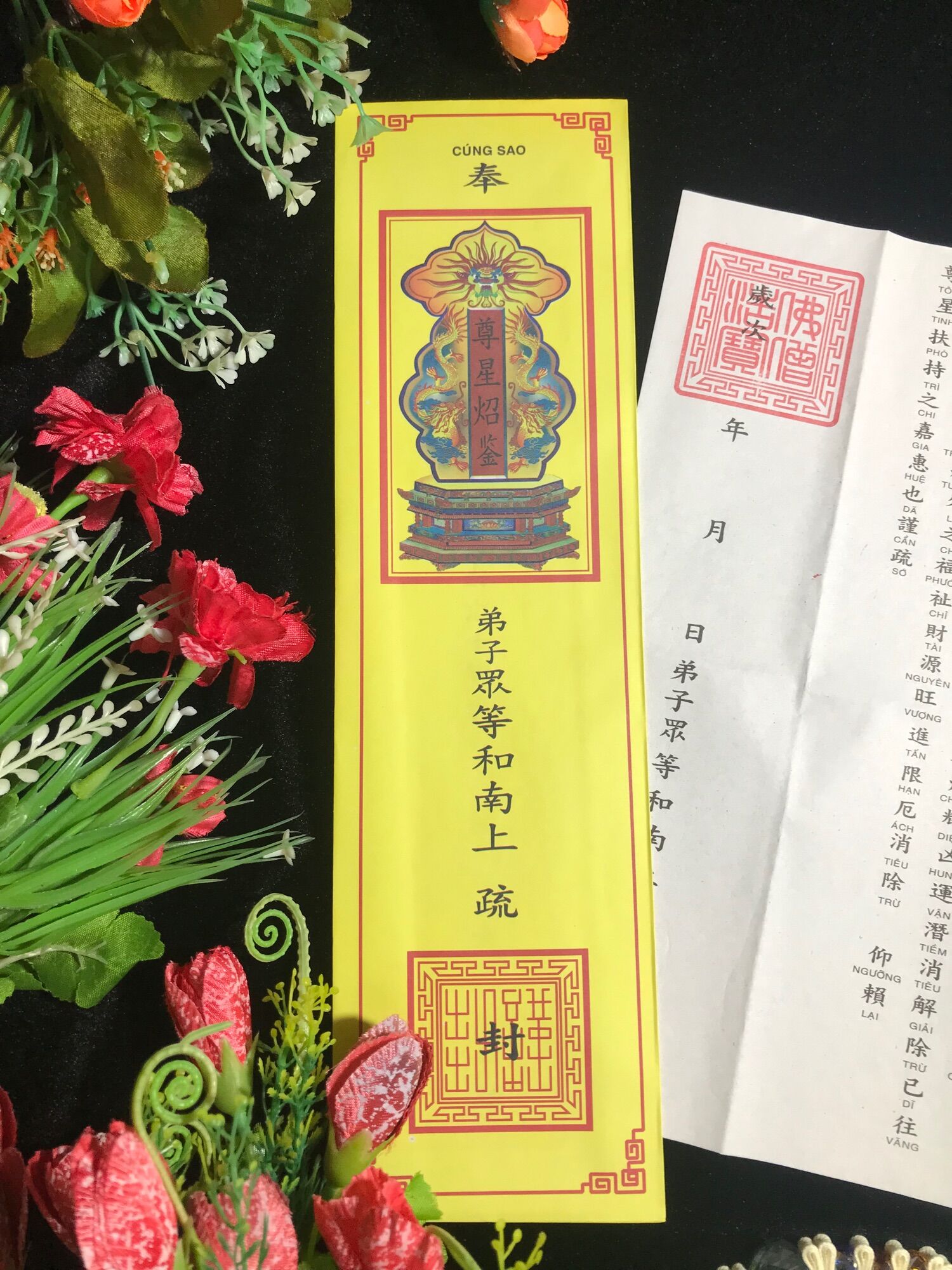 Sớ cúng sao giải hạn 2023 tại nhà