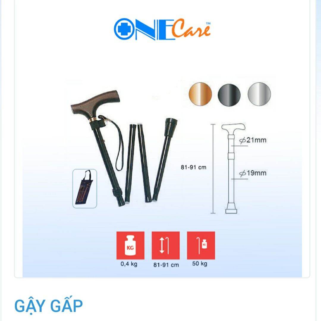 Gậy cho người già gấp gọn