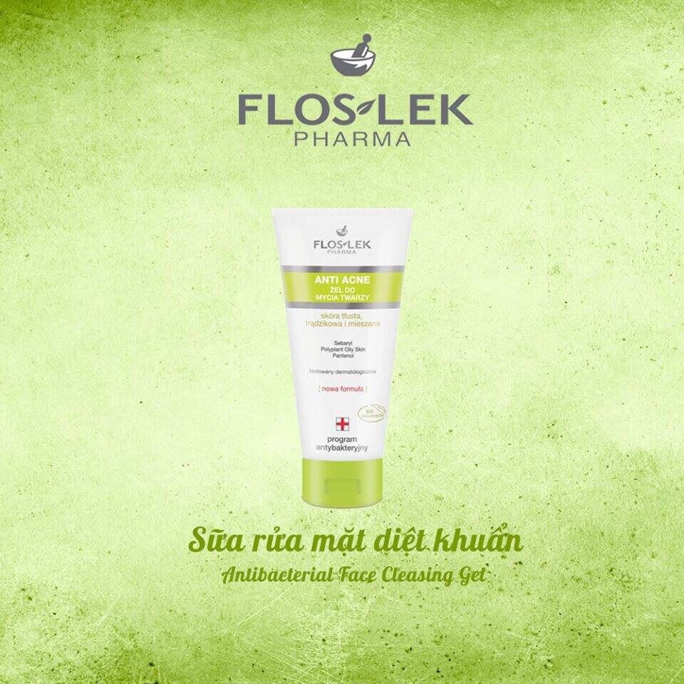 Sữa rửa mặt flokes dành cho da dầu mụn