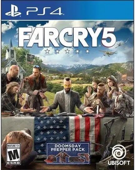 Đĩa Game PS4 FarCry 5 - like new