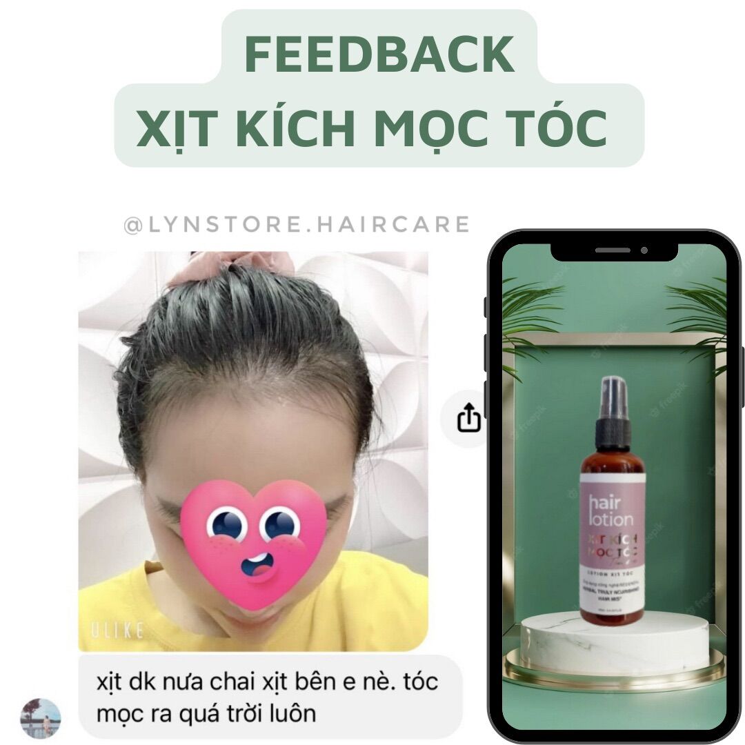 XỊT KÍCH MỌC TÓC CAO THẢO DƯỢC