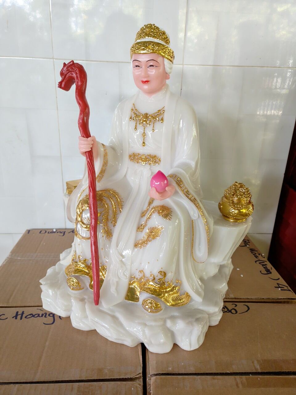 Tượng Lê Sơn Lão Mẫu cao 50cm