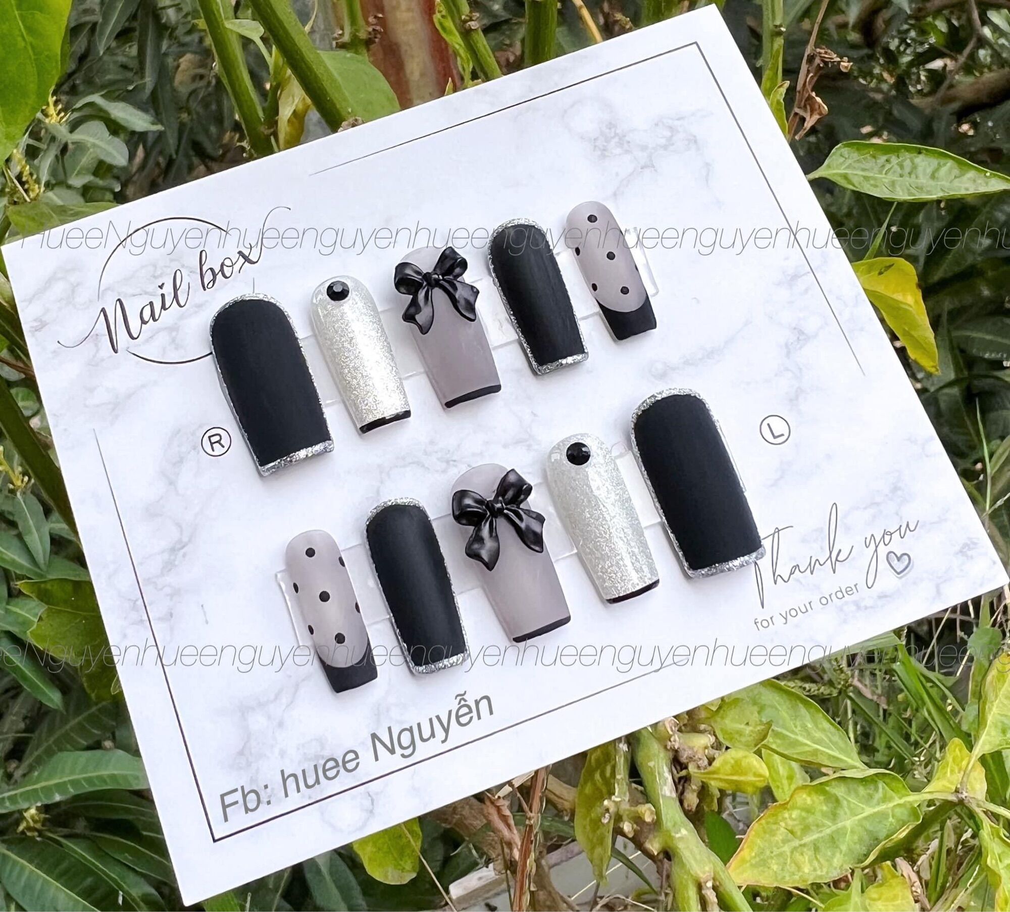 nailbox thiết kế _ mẫu bling