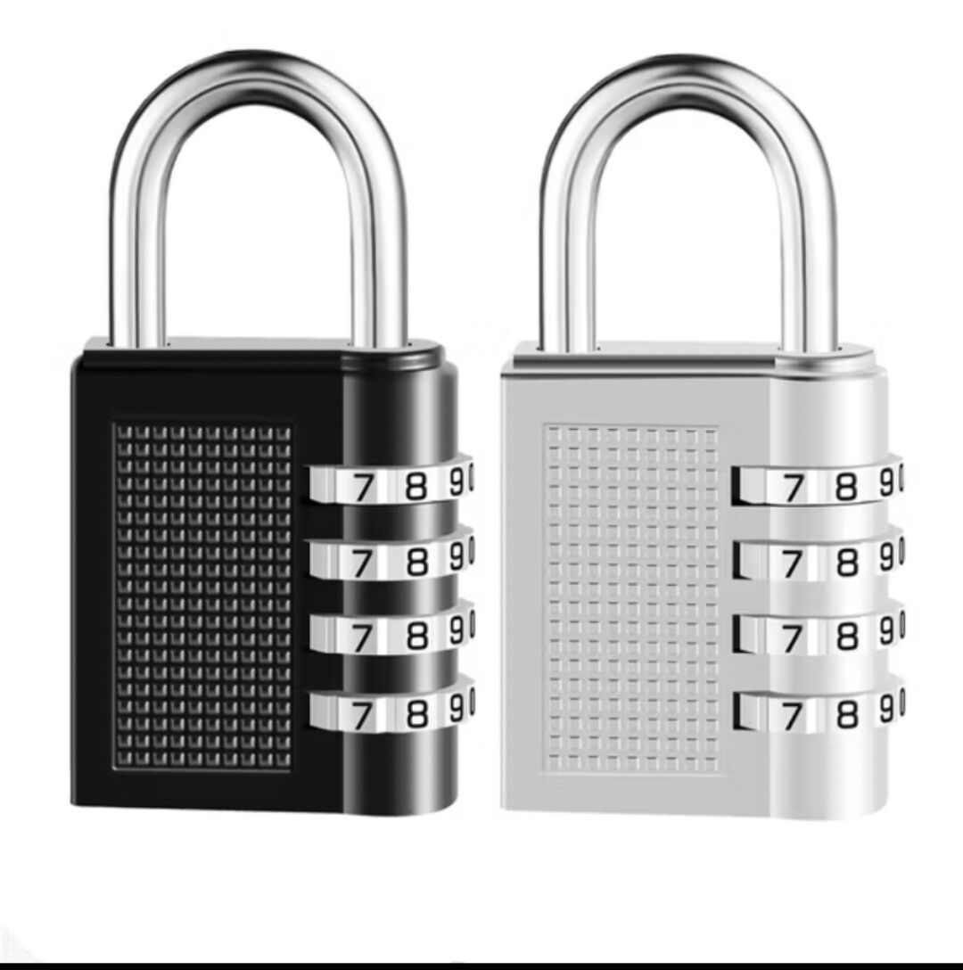 Code Lock Made of Stainless Steel Alloy, 4-Digit Lock with Durable and Beautiful Design, Sturdy Giá 42,000 Đồng*Miễn phí vận chuyển
