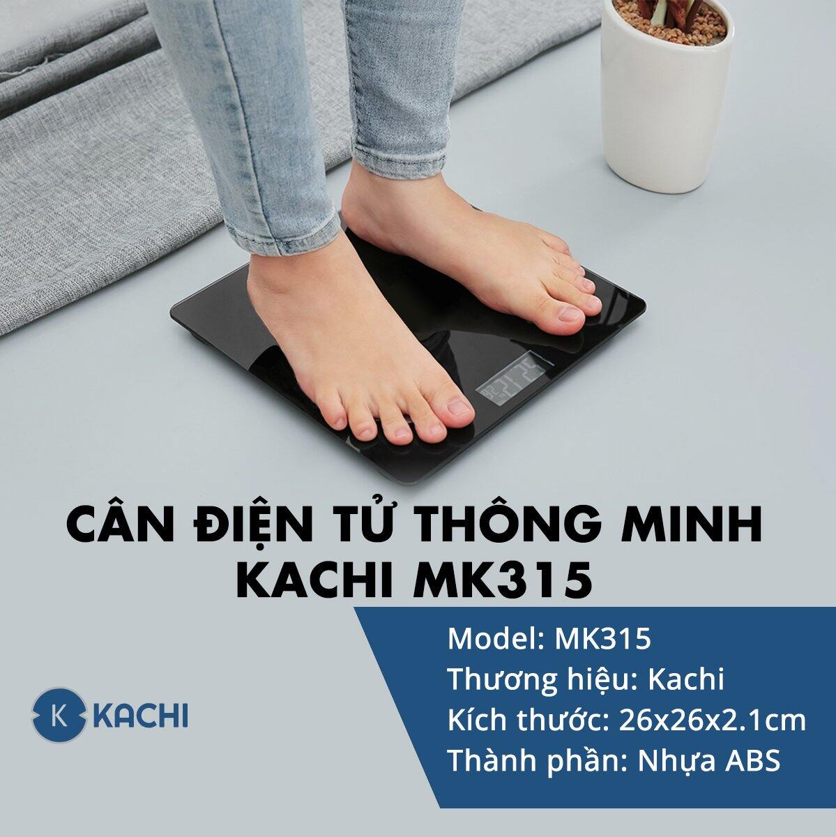 Cân Điên Tử Phân Tích Chỉ Số Cơ Thể Kachi