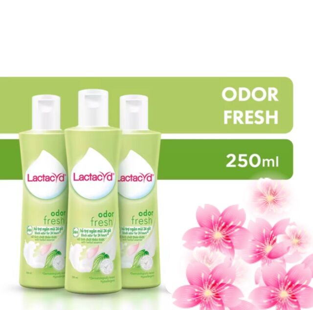 Dung dịch vệ sinh phụ nữ lactacyd lá trầu 250ml
