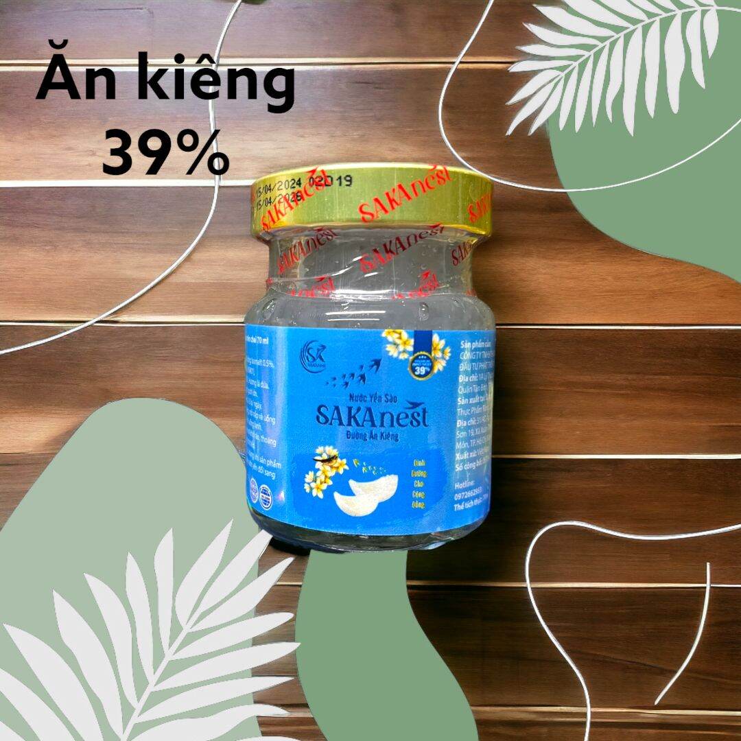 Combo of 10 Jars of Th Nest Diet Bird's Nest Drink 150ml for Diabetics.
