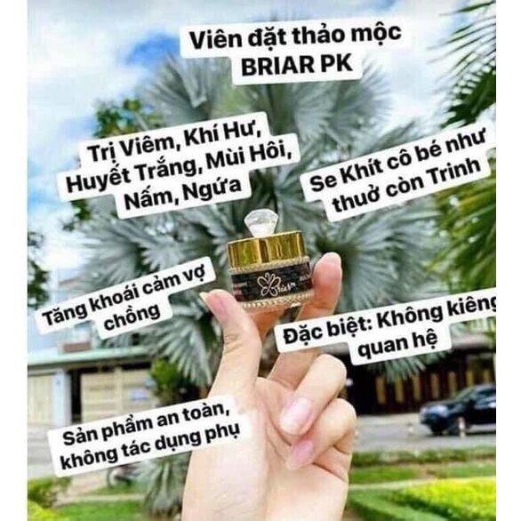 Viên Đặt Se Khít Vùng Kín Briar Chính Hãng