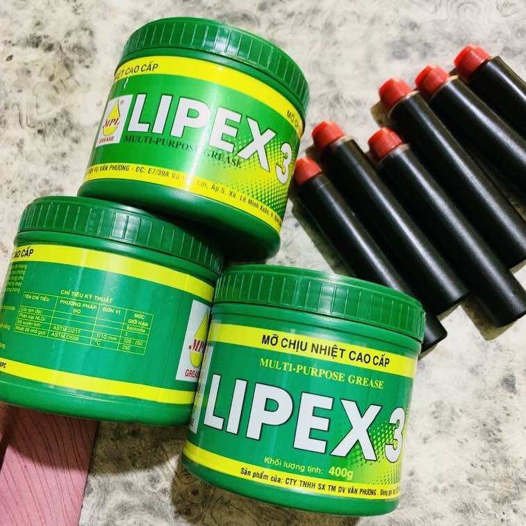 Mỡ bò chịu nhiệt lipex3