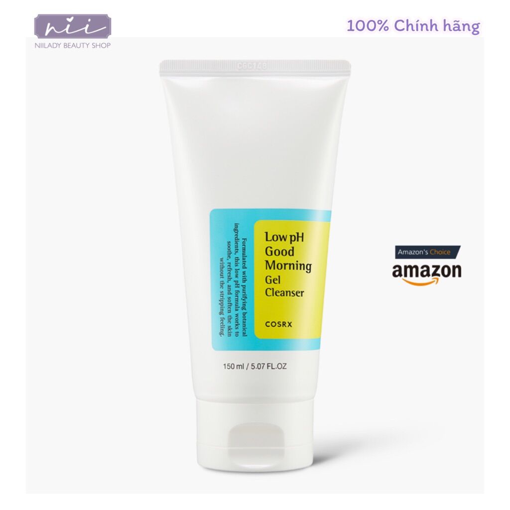 [HCM]Sữa rửa mặt Cosrx Low pH Good Morning Gel Cleanser