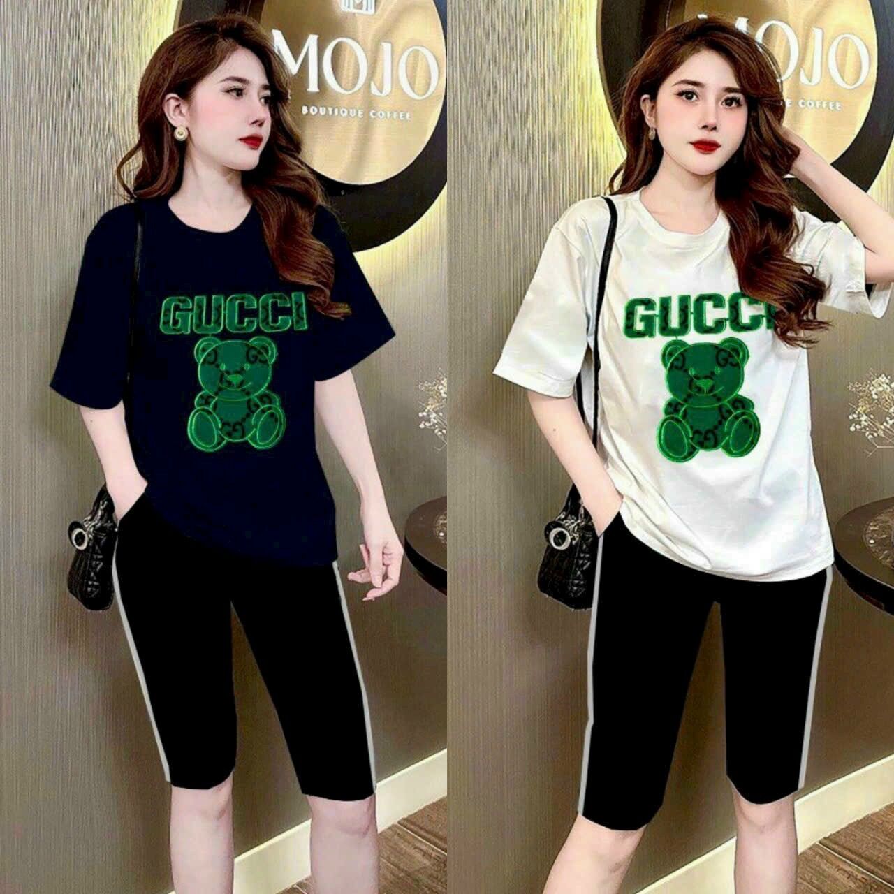 Sét bộ lửng cotton thêu cao cấp