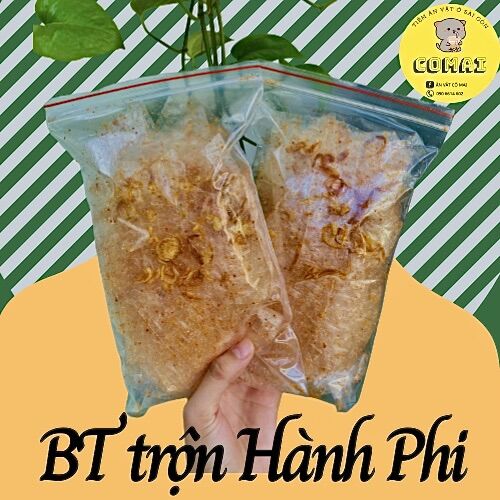 Bánh tráng hành phi, bịch zip, 70gram