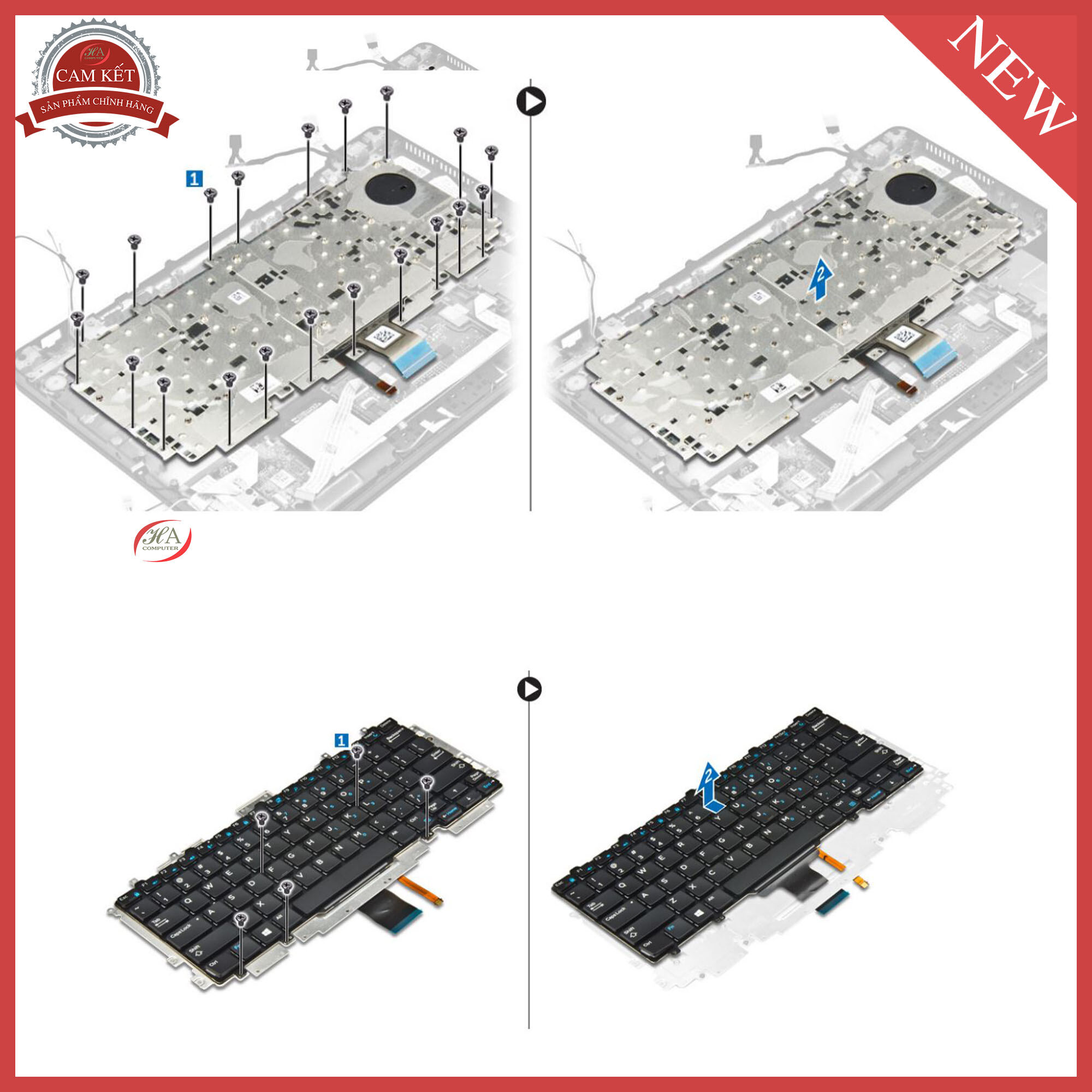 Keyboard dell Latitude E7270