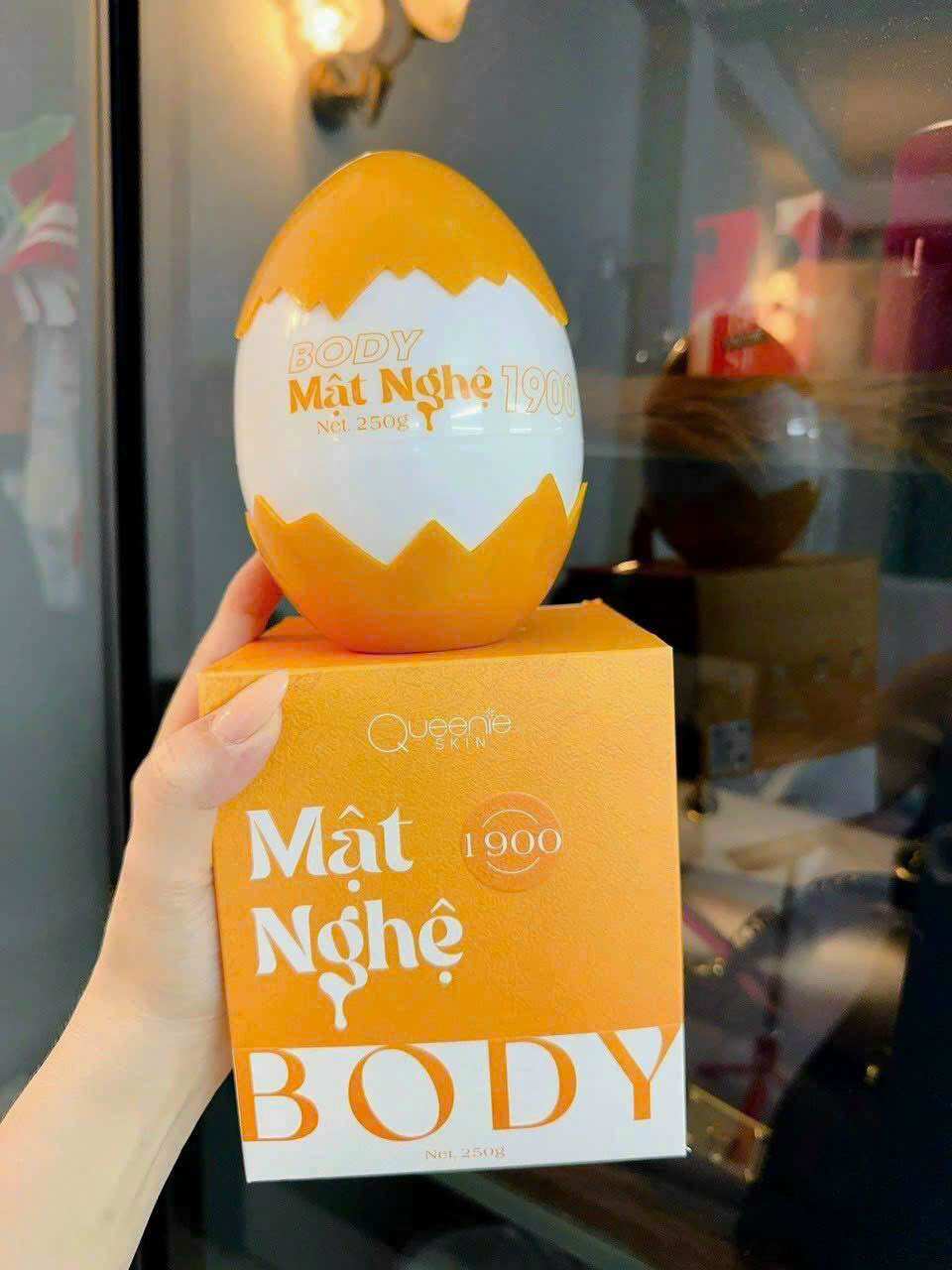 Kem Body Trứng Vàng Lòng Đỏ 2 Lòng Mẫu Mới
