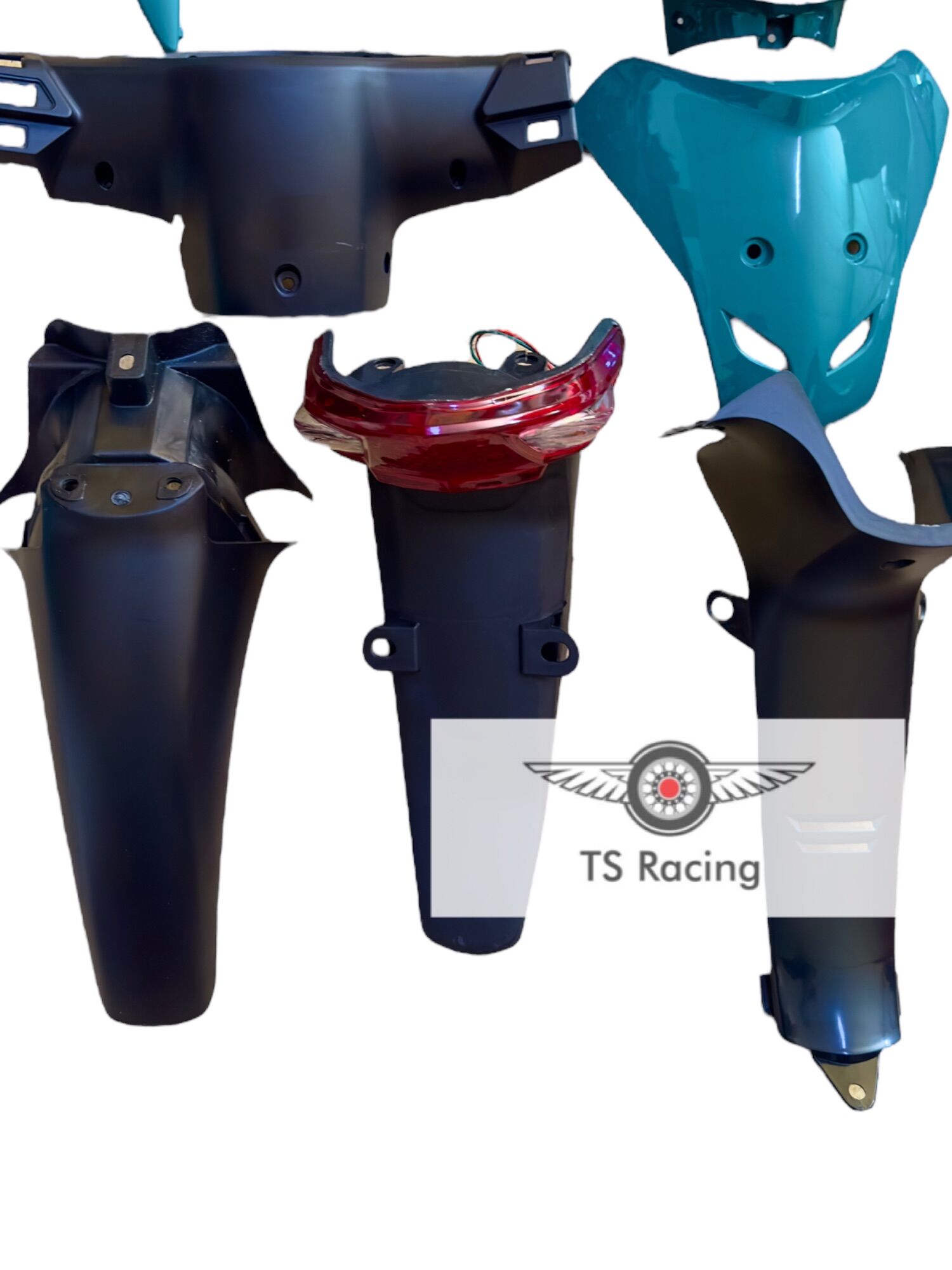 Dàn áo wave rs xanh ngọc - tặng team 3 lớp