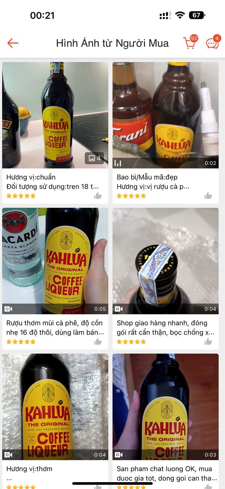 Kahlua Hương Cà Phê Nguyên Liệu Pha Chế 750ml