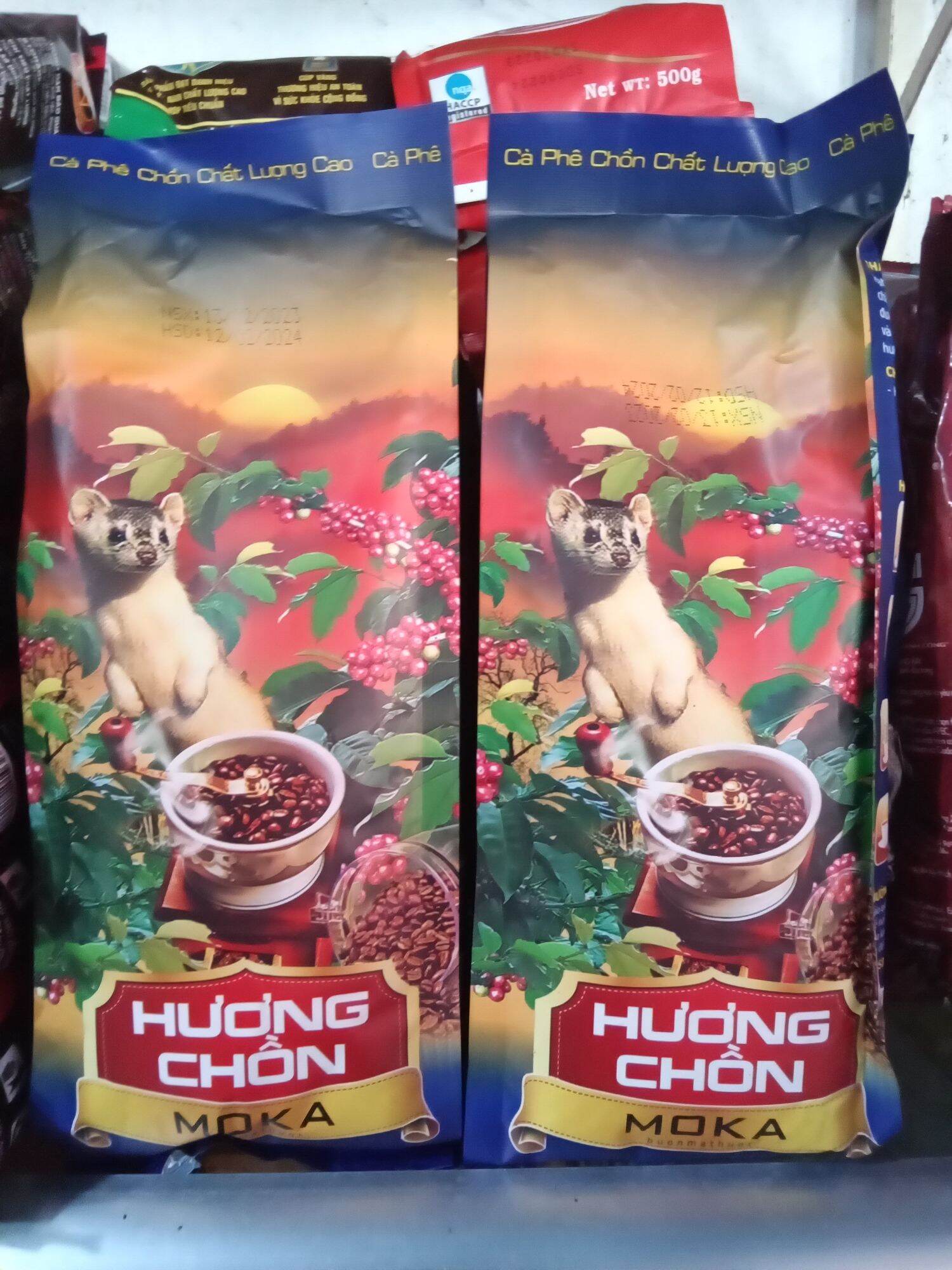 CÀ PHÊ CHỒN HƯƠNG GÓI 500G