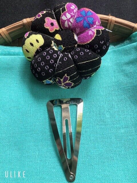 Phôi kẹp tam giác 7cm handmade set 10c