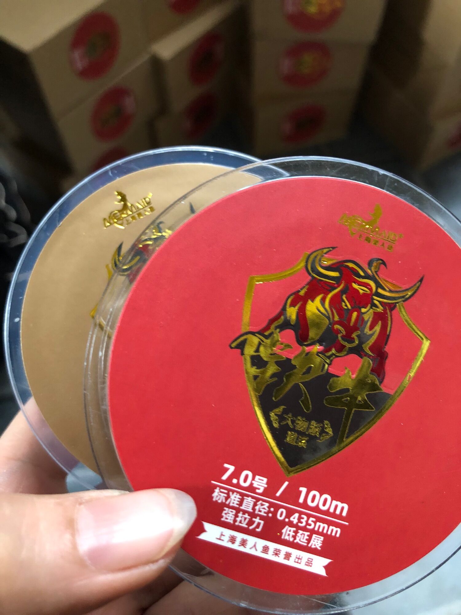 Cước trục, thẻo thiết ngưu cuộn 100m - dây câu cá săn hàng