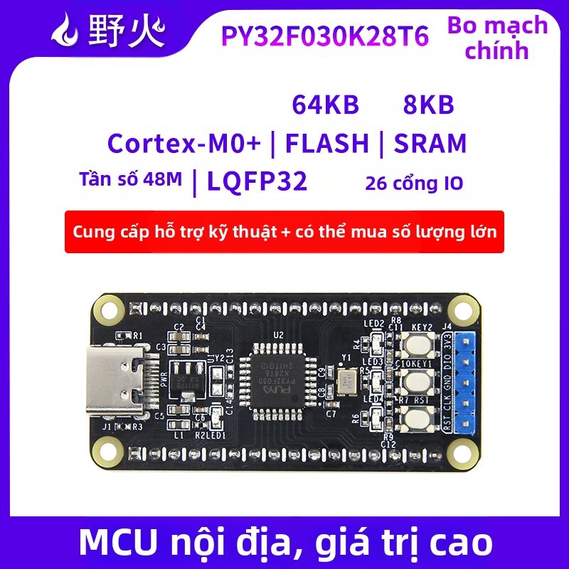 YEHUO | ARM Core Board 48Mhz with Example Code Giá 144,000 Đồng*Miễn phí vận chuyển