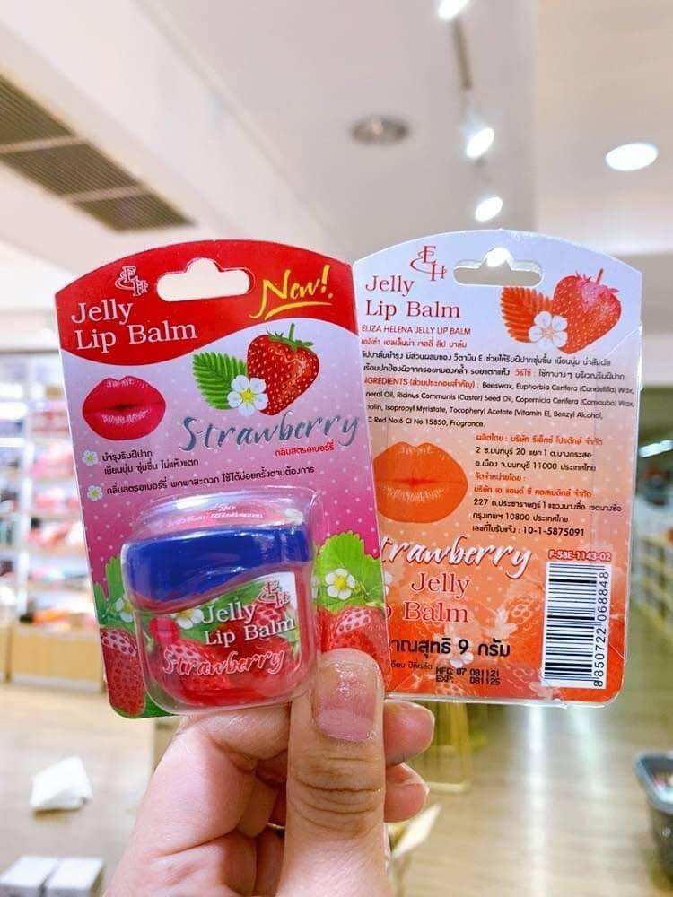 Set 2 hủ son dưỡng môi jelly lip balm thái lan