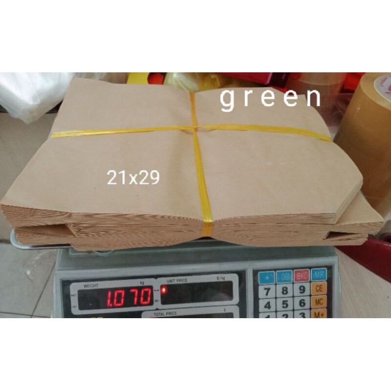 Túi giấy kraft xi măng 21x29 túi gói hàng